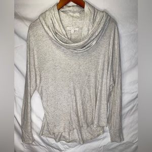 ANTHROPOLOGIE oversized cowl neck pullover